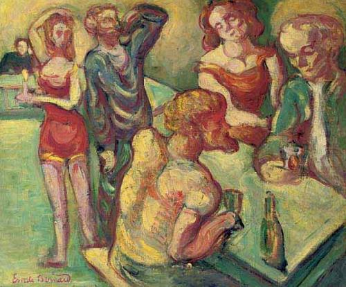 Au cabaret, Emile Bernard